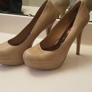 Tan Stilettos